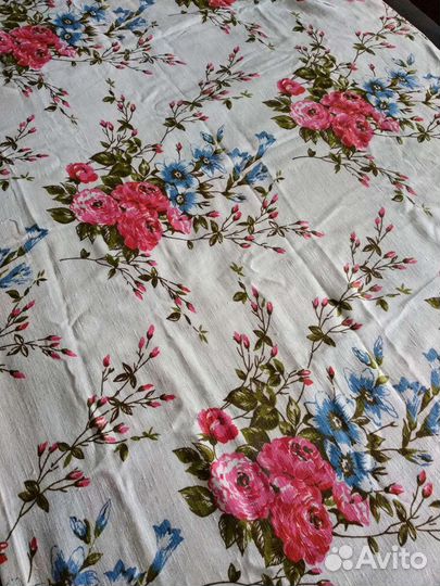 Шторы. Скатерть. Времён СССР. Новая. Винтаж
