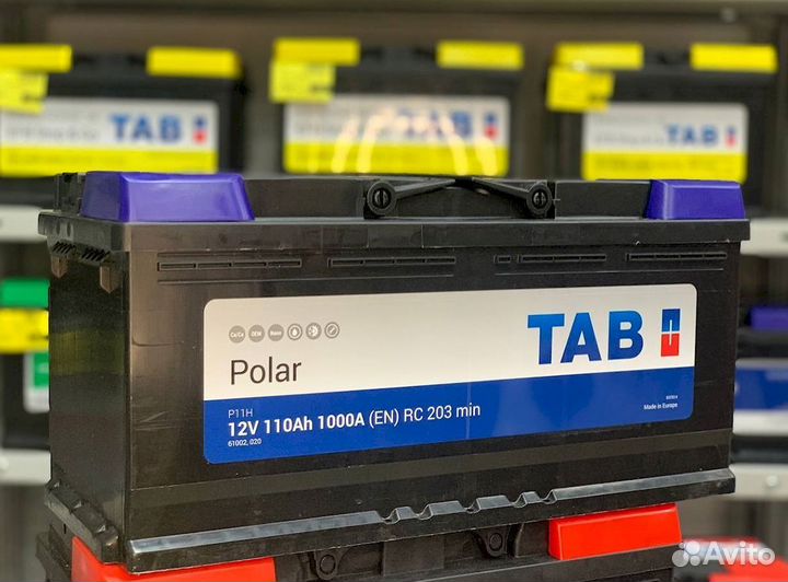 Аккумулятор новый TAB polar 110Ач