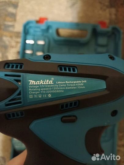 Шуруповерт Makita 12V 2АКБ