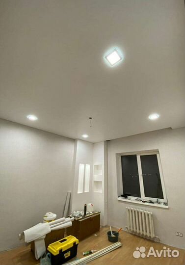 Натяжные потолки