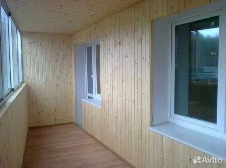Обшивка балконов в рассрочку