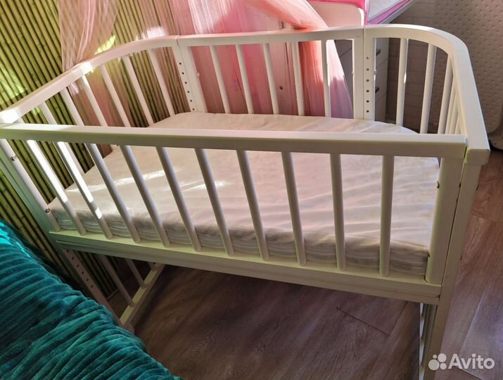 Детская кровать для новорожденных бу
