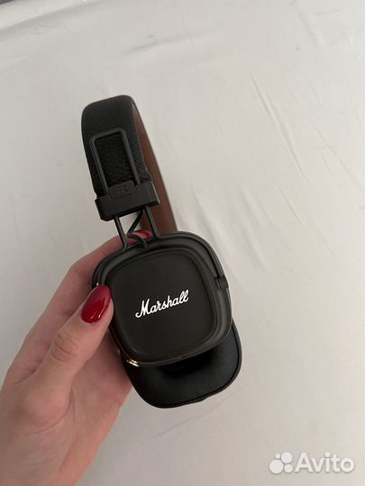 Наушники marshall major 4 коричневые