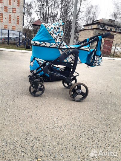 Коляска 3 в 1 Bebetto Vulcano