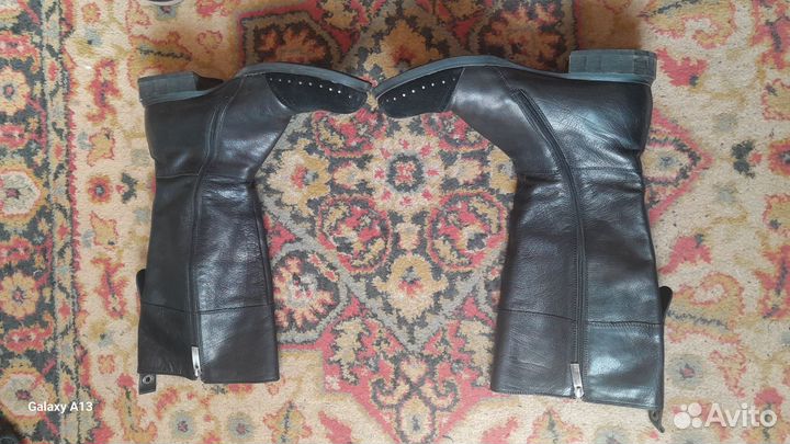 Итальянские Мужские Кожанные Сапоги