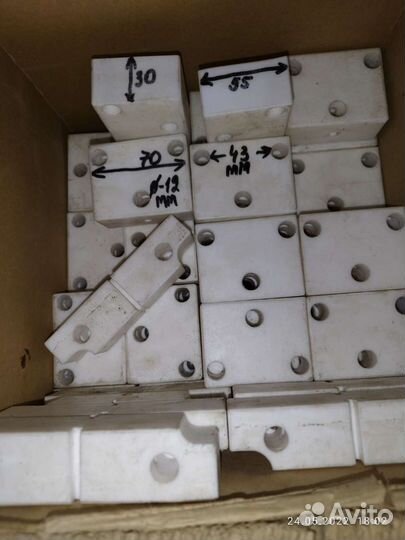 Фторопласт (детали) Сделано в СССР