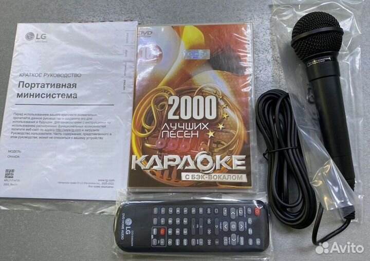 Портативная мини-система LG X-BooM ON44DK