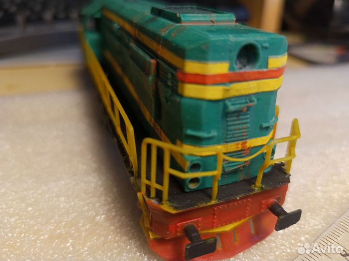 Модель железной дороги 1:87 тепловоз