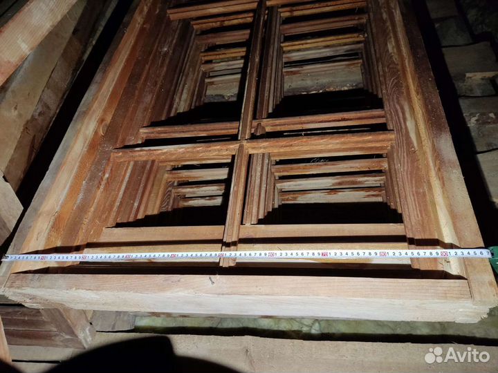 Деревянные оконные рамы новые 167х97 двойная