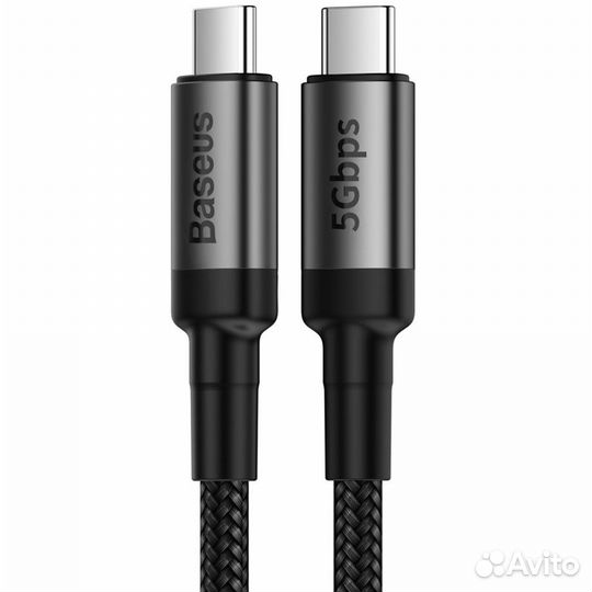 Кабель Baseus Cafule Type-C - Type-C 60W