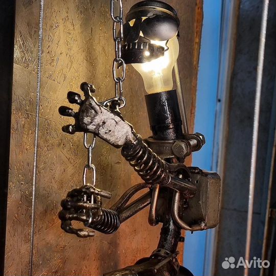 Светильник скалолаз Loft&Сталь