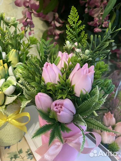 Букеты из мыла ручной работы