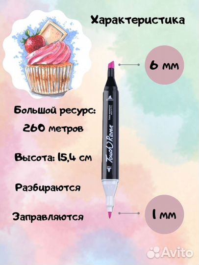 Маркеры для скетчинга набор 80шт новые