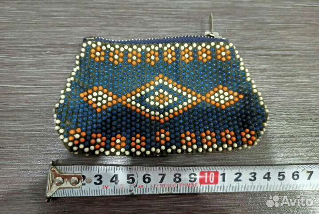 Кошелек СССР из бисера