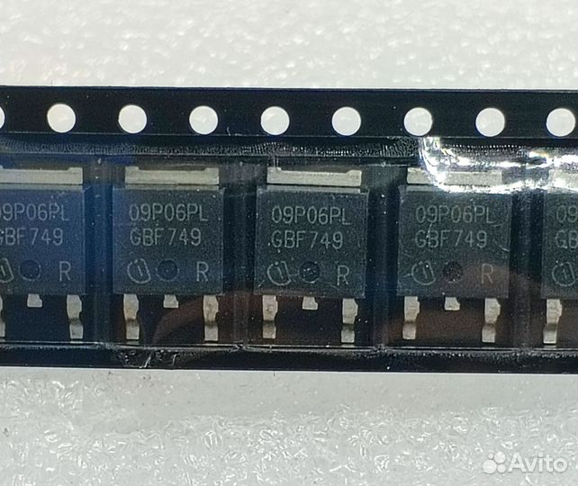 09P06PL Infineon TO-252. Транзистор 60V 9.7А 42W