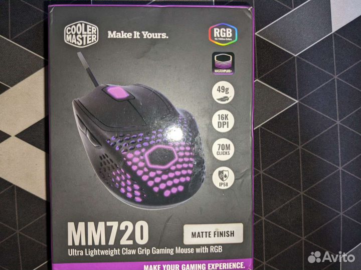 Игровая мышь Cooler master mm720