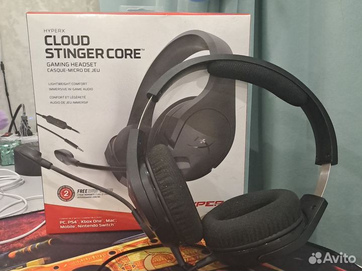 Наушники hyper X Cloud stinger core