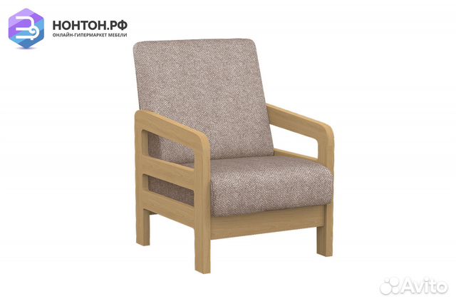 Кресло Вега-34 кремовое