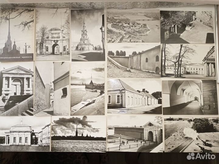 Открытки Наборы Музеи Соборы Ансамбли Ленинград