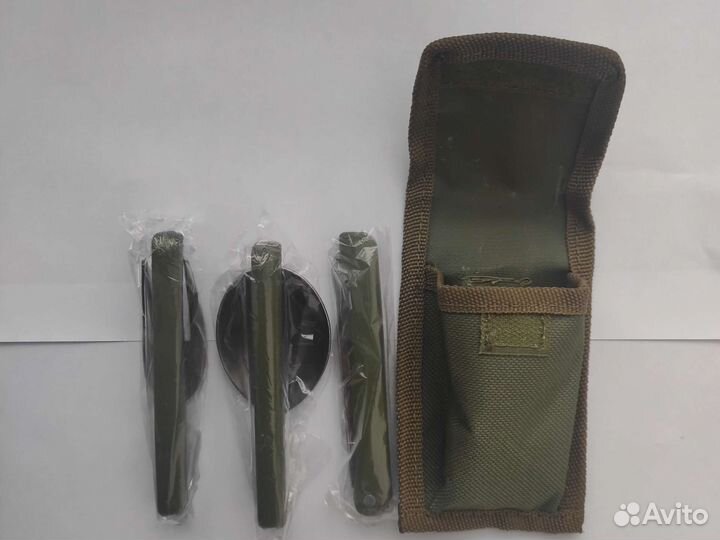 Ложка Вилка Нож складной набор