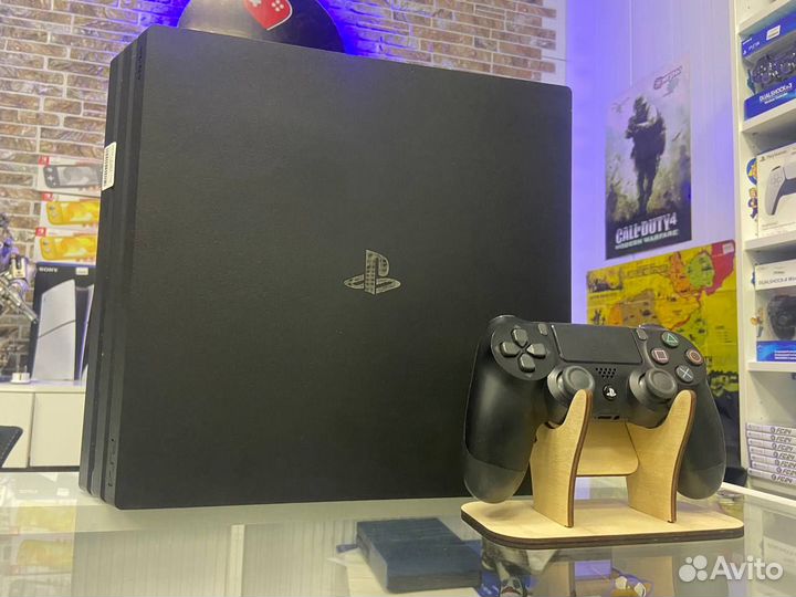 PS4 Pro 1 Tb Rev 1 + 1 год гарантии