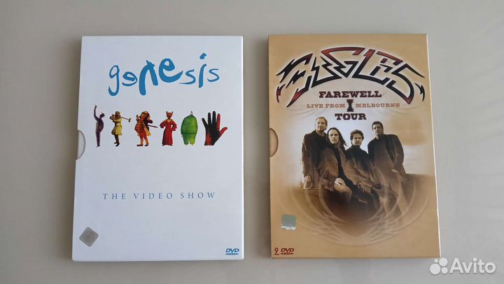 4CD+4DVD диска одним лотом