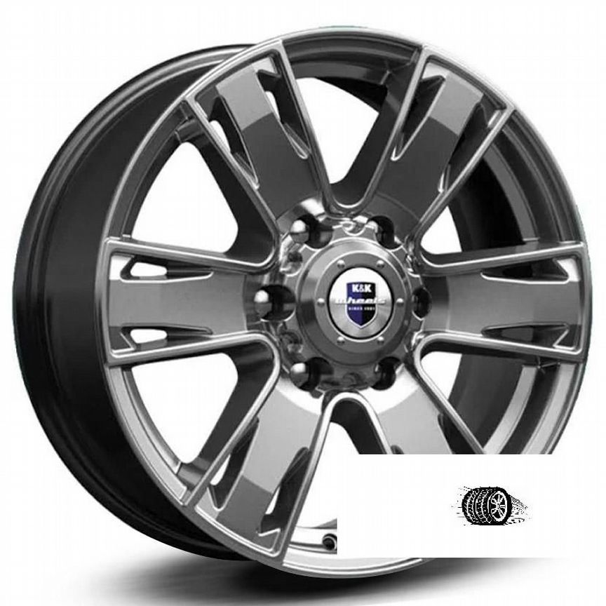 Литые диски K&K 7×R17 6×139.7