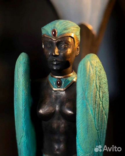 Эксклюзивная дизайнерская Лампа скульптура Сирена