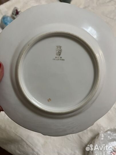 Тарелки фарфор чешский