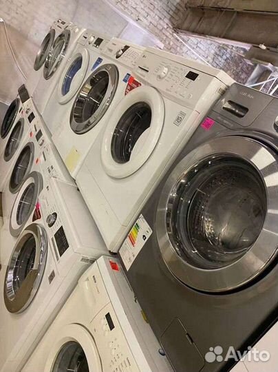 Стиральная машина б/у с паром, с сушкой, 3,5 кг