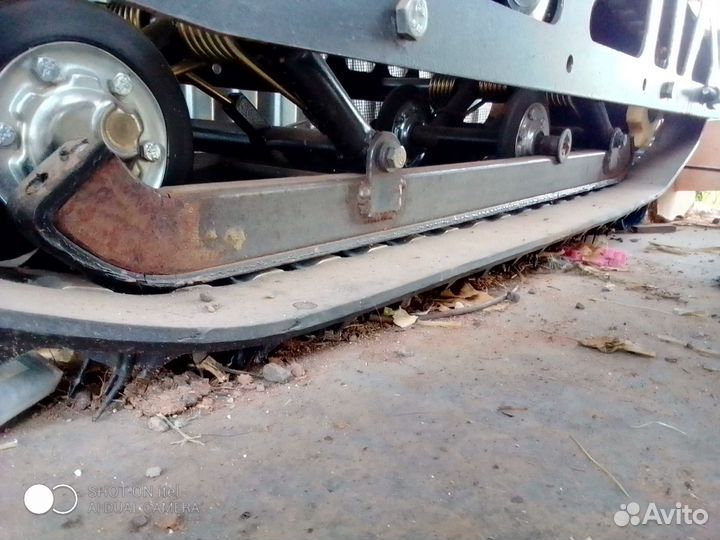 Самодельный снегоход