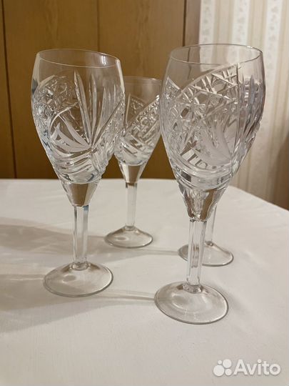 Набор фужеров хрусталь