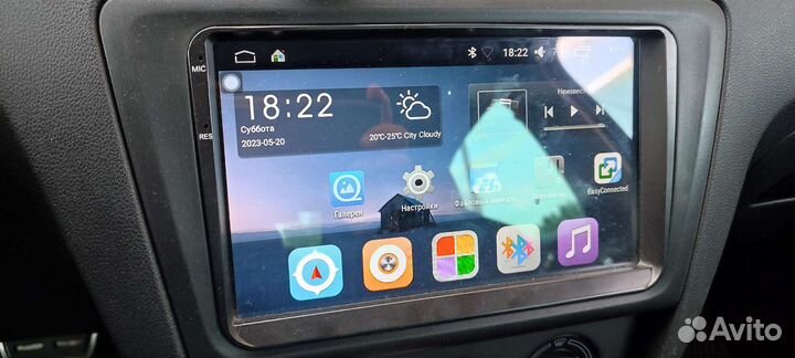 Магнитола 2din android 9 дюймов