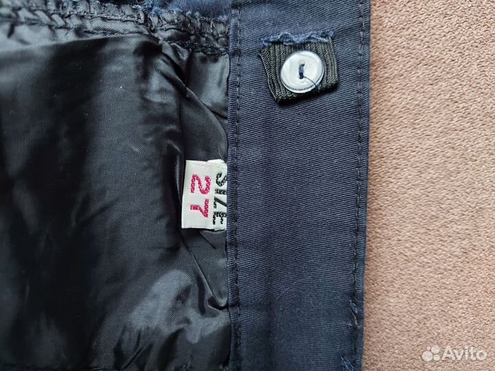 Джинсы подростковые летние