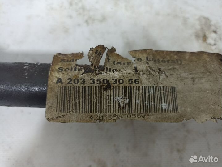 Привод задний левый Mercedes W203 compressor