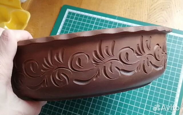 Форма для запекания из глины