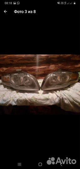 Фара на audi а4