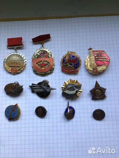 Значки ромбы