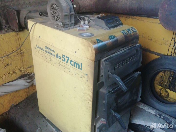 Твердотопливный котел длительного горения бу