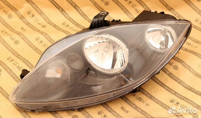 Фара левая seat leon 2 toledo 3 рест 09-12