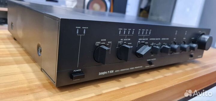 Onkyo P-306 предварительный усилитель + кабель