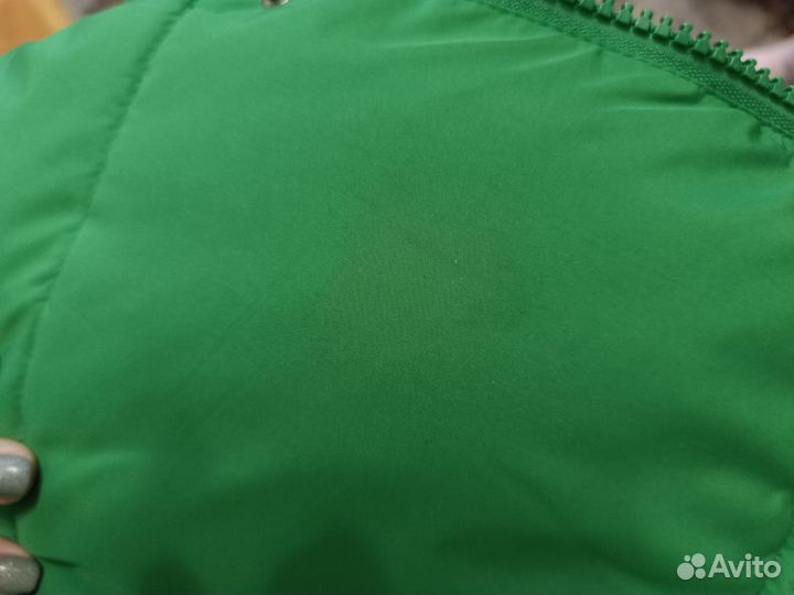 Пуховик женский длинный 46 размер