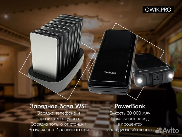 Кнопка Вызова Персонала, Кнопка вызова официанта