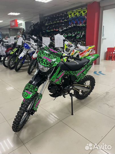 Питбайк BSE EX 125E (015) Green 17/14