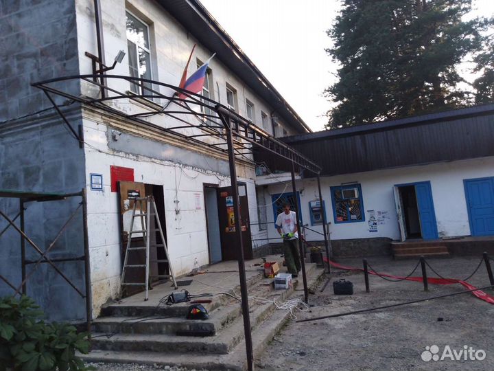 Строительные, сварочные, отделочные услуги