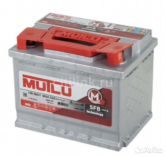 Аккумулятор mutlu 60