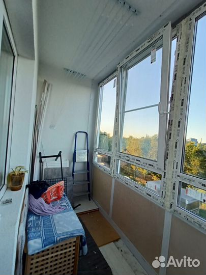 Замена остекления, отделка балкона, стеклопакеты