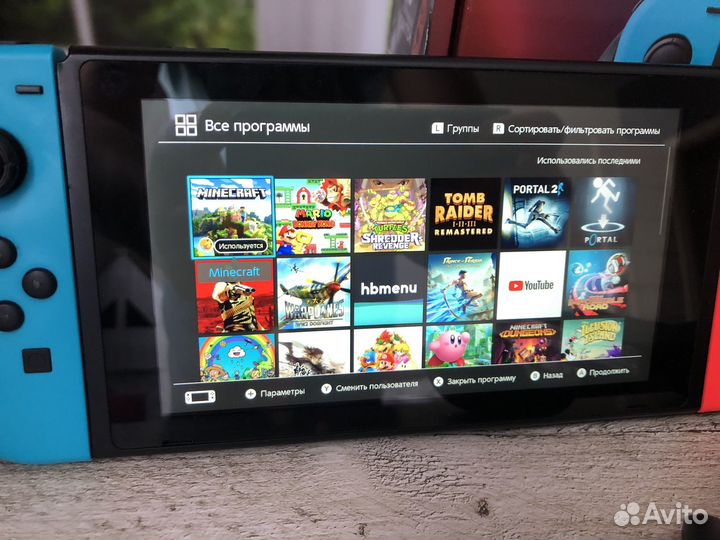Nintendo Switch 33 игры, 128гб карта,полный набор
