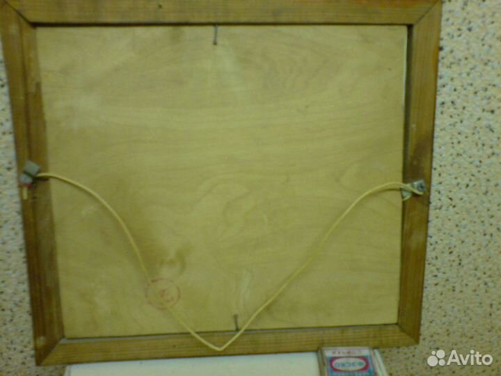 Три картины, масло, фанера