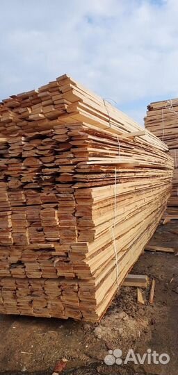 Доска обрезная 25х150х6000 мм, 2 сорт